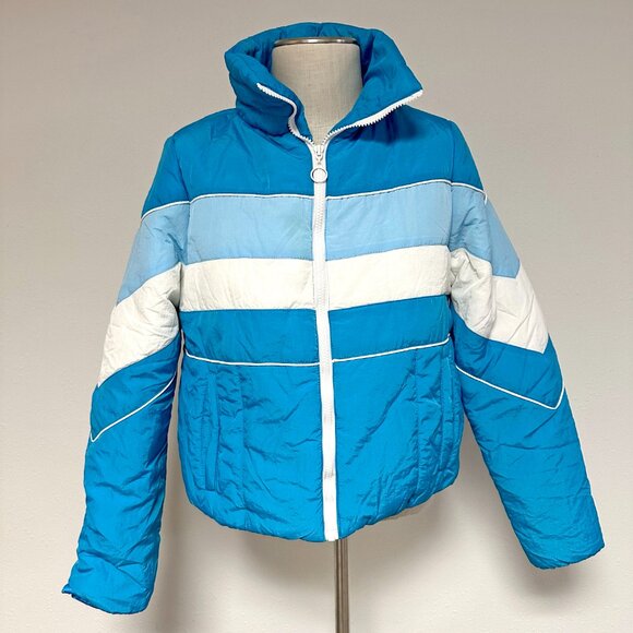 Wild Fable Color Block Puffer - Picture 3 of 10